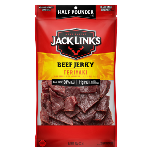 Jack Link's Teriyaki Beef Jerky 8oz