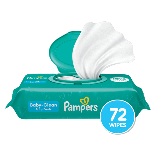 Pampers Baby Wipes Baby Fresh Scent 1X Pop-Top 72ct