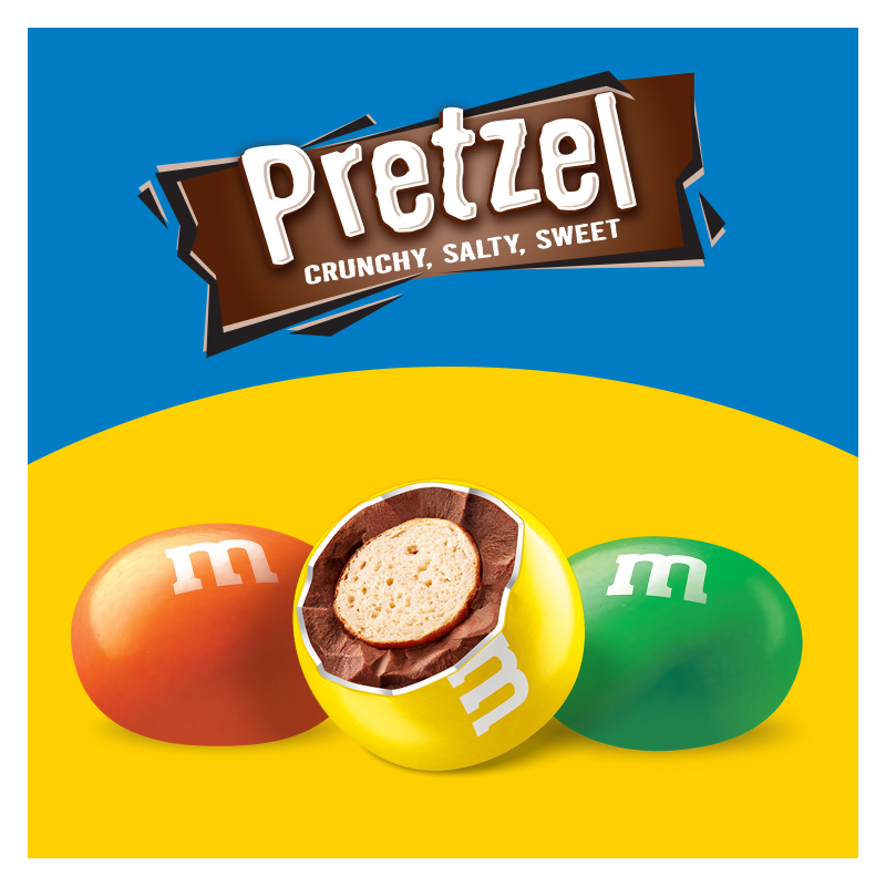 M&M's Pretzel Milk Chocolate Candies Share Size 2.83oz