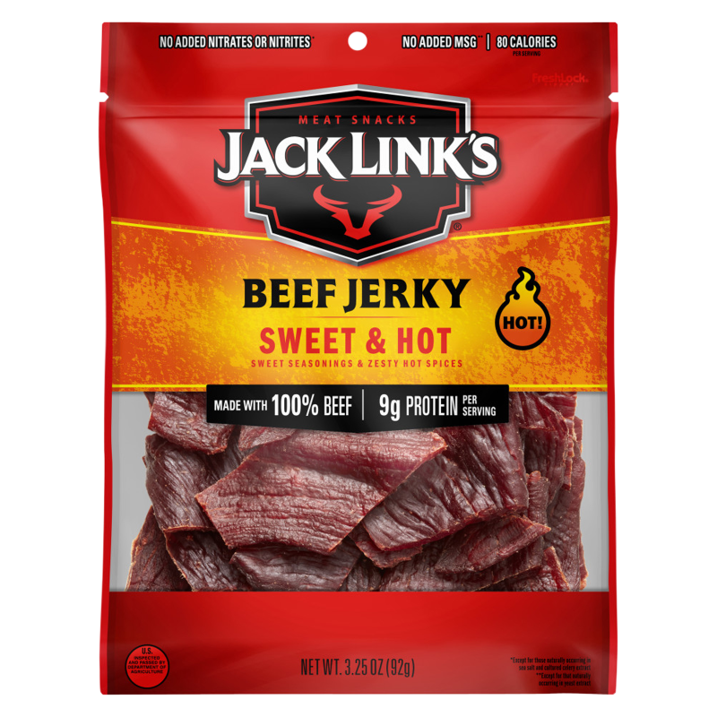 Jack Link's Sweet & Hot Beef Jerky 3.25oz