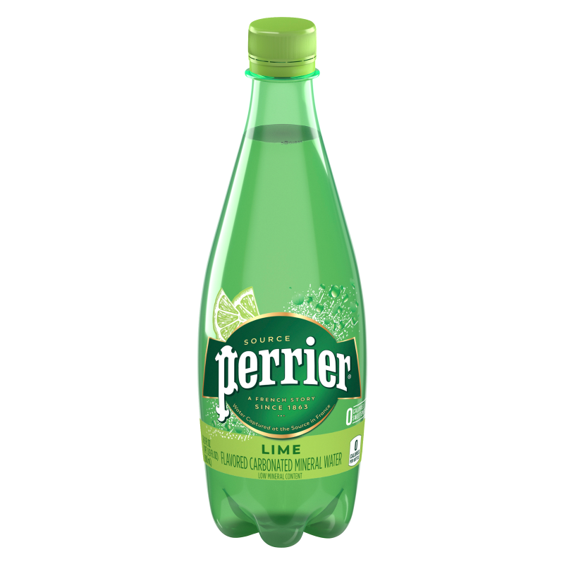 Perrier Lime Sparkling Water 0.5L Btl