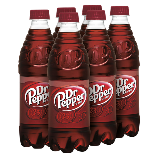 Dr Pepper 6pk 16.9oz Btl