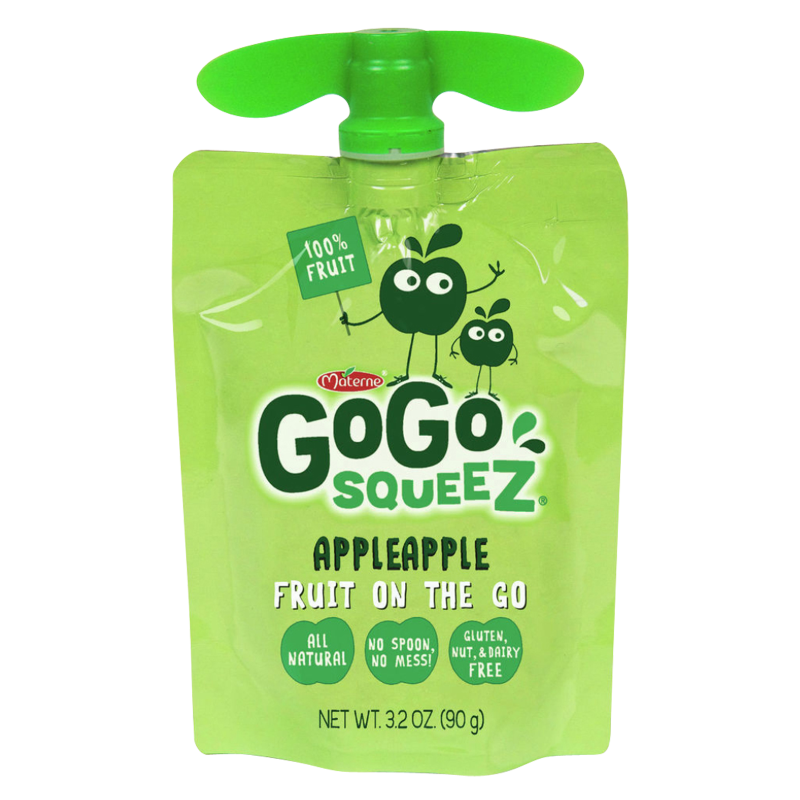 GoGo Squeez Applesauce Pouch 3.2oz 4pk