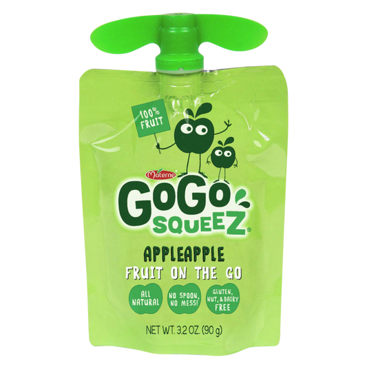 GoGo Squeez Applesauce Pouch 3.2oz 4pk