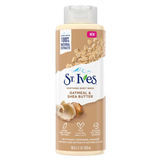 St. Ives Body Wash Oatmeal + Shea Butter 16oz