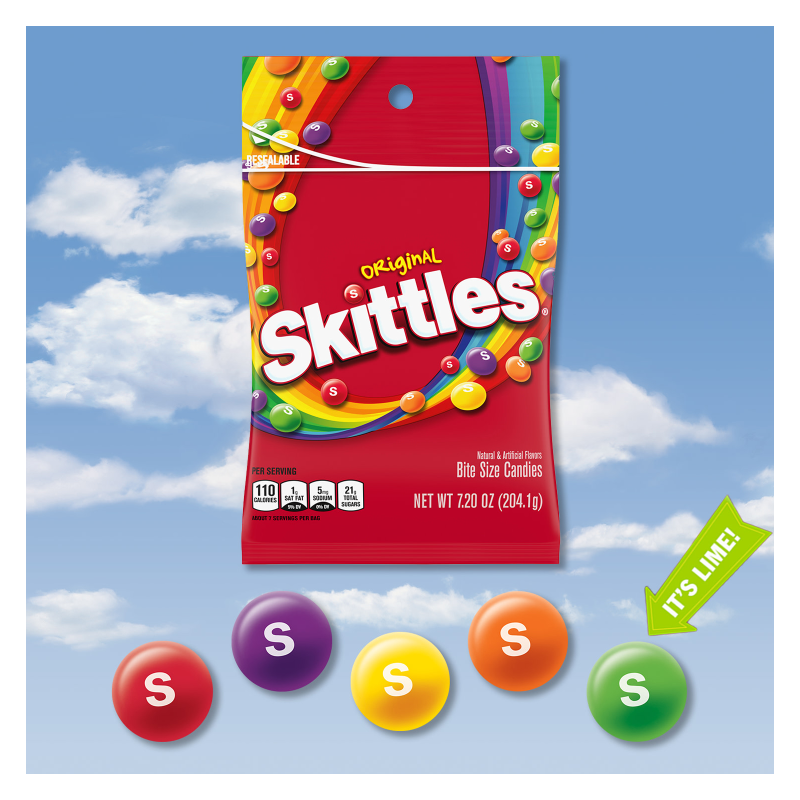 Skittles Original Candy 7.2oz