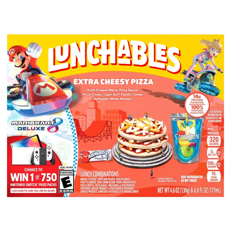 Lunchables Extra Cheesy Pizza Lunch Combinations - 10.6oz