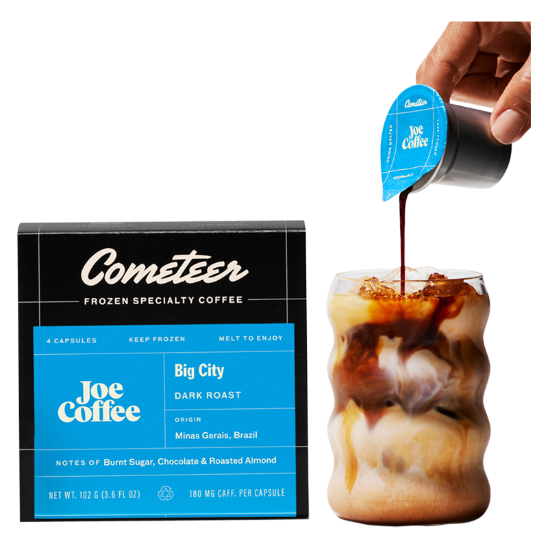 Cometeer Coffee & Dark Roast Joe Coffee Machine-Free Capsules Counter Culture 4ct