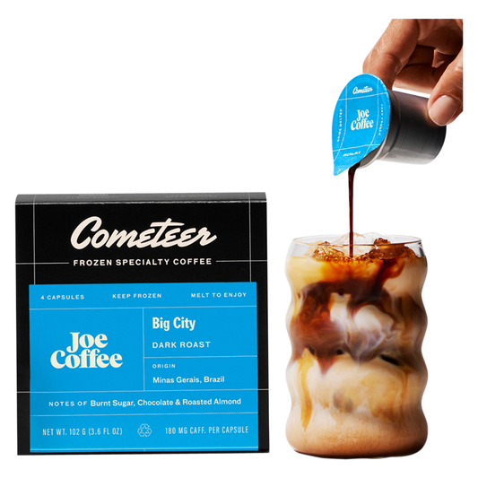 Cometeer Coffee & Dark Roast Joe Coffee Machine-Free Capsules Counter Culture 4ct