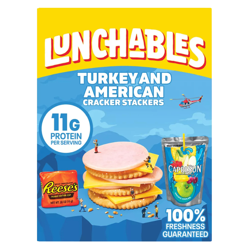 Lunchables Turkey & American Cheese Lunch Combinations - 8.9oz