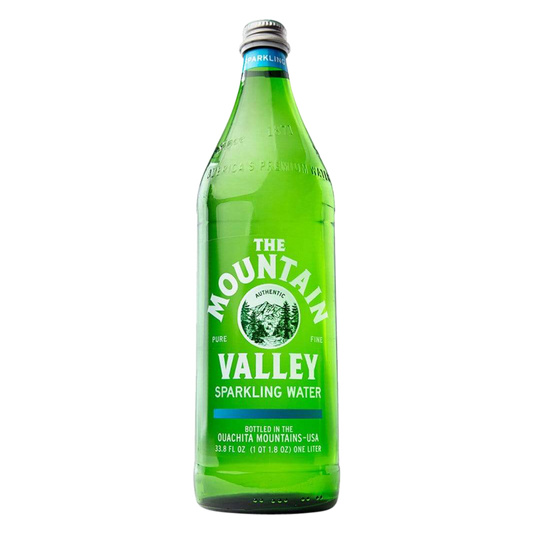 Mountain Valley Spring Water Sparkling Glass Bottle 1L