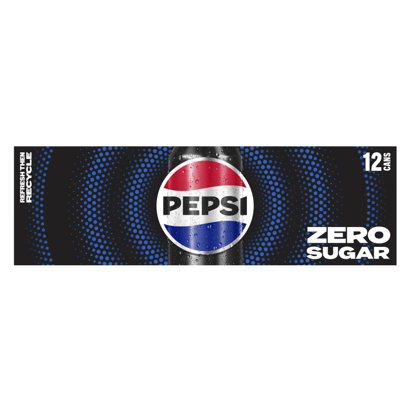 Pepsi Zero Sugar 12pk 12oz Can