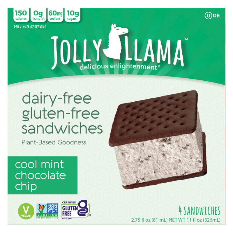 Jolly Llama Mint Sandwich 4ct