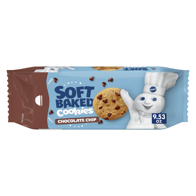 Pillsbury Soft Baked Chocolate Chip Cookies 9.53oz