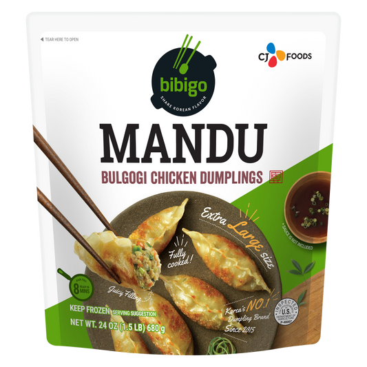 Bibigo Frozen Mandu Bulgogi Chicken Dumplings 24oz