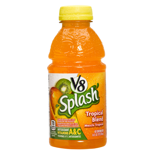 V8 Splash Tropical Blend Juice 16oz Btl