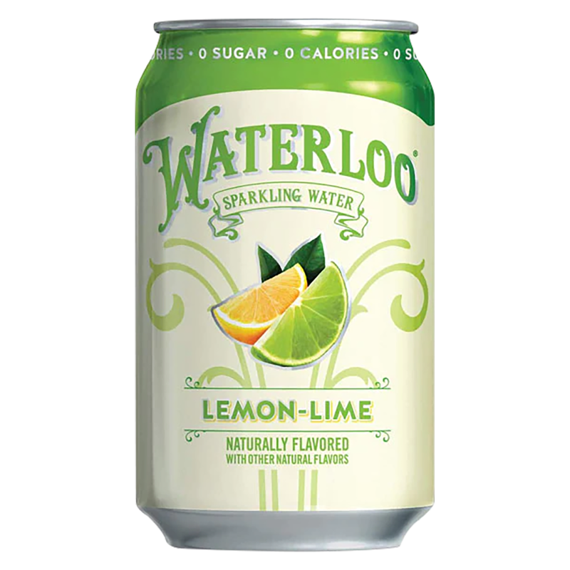 Waterloo Sparkling Lemon-Lime Water 12pk 12oz Can