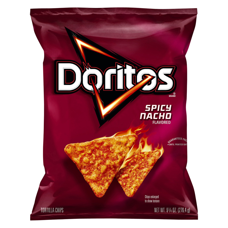 Doritos Spicy Nacho Tortilla Chips 9.25oz