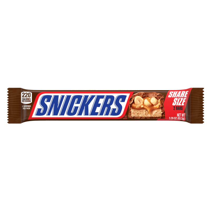 Snickers Candy Bar King Size 3.29oz