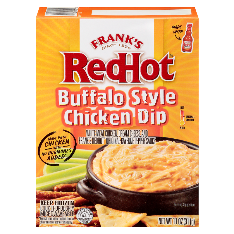 Frank's RedHot Buffalo Chicken Dip Frozen 11oz