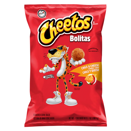 Cheetos Bolitas Chile & Cheese Puffs 7oz