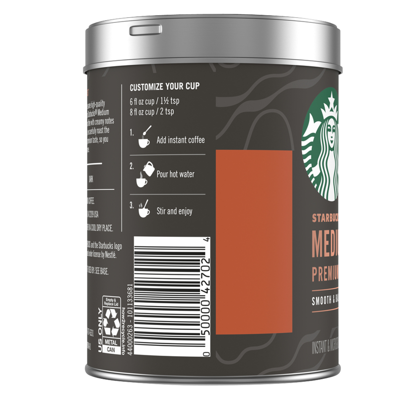 Starbucks Premium Instant Medium Roast 3.17oz