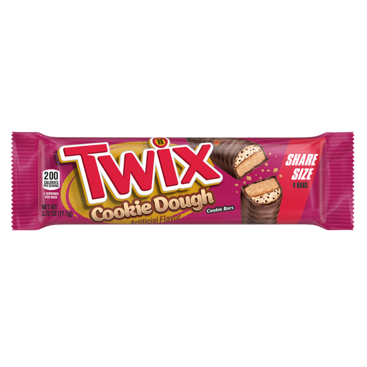 Twix Cookie Dough Share Size 2.72oz