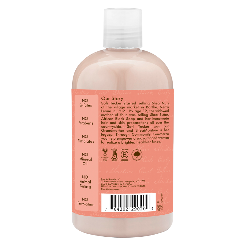 SheaMoisture Curl & Shine Shampoo Coconut & Hibiscus 13oz