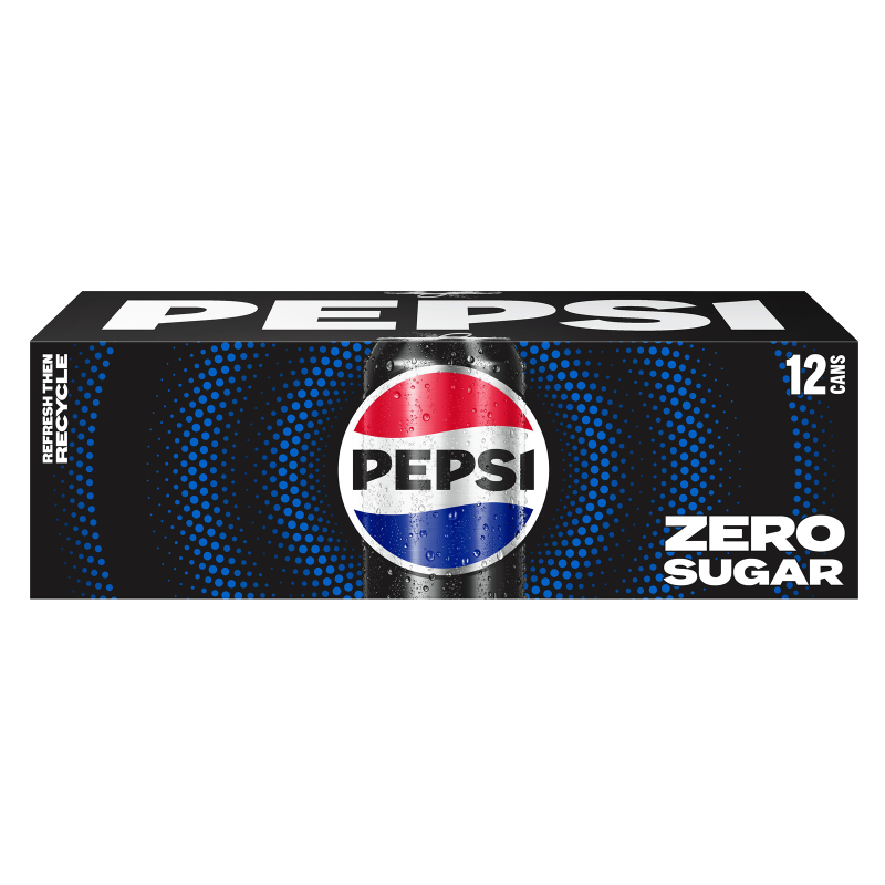 Pepsi Zero Sugar 12pk 12oz Can