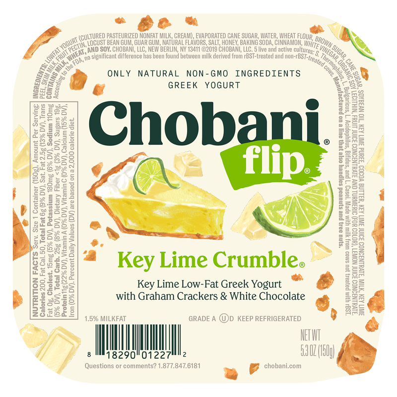 Chobani Flip Key Lime Crumble - 4.5oz