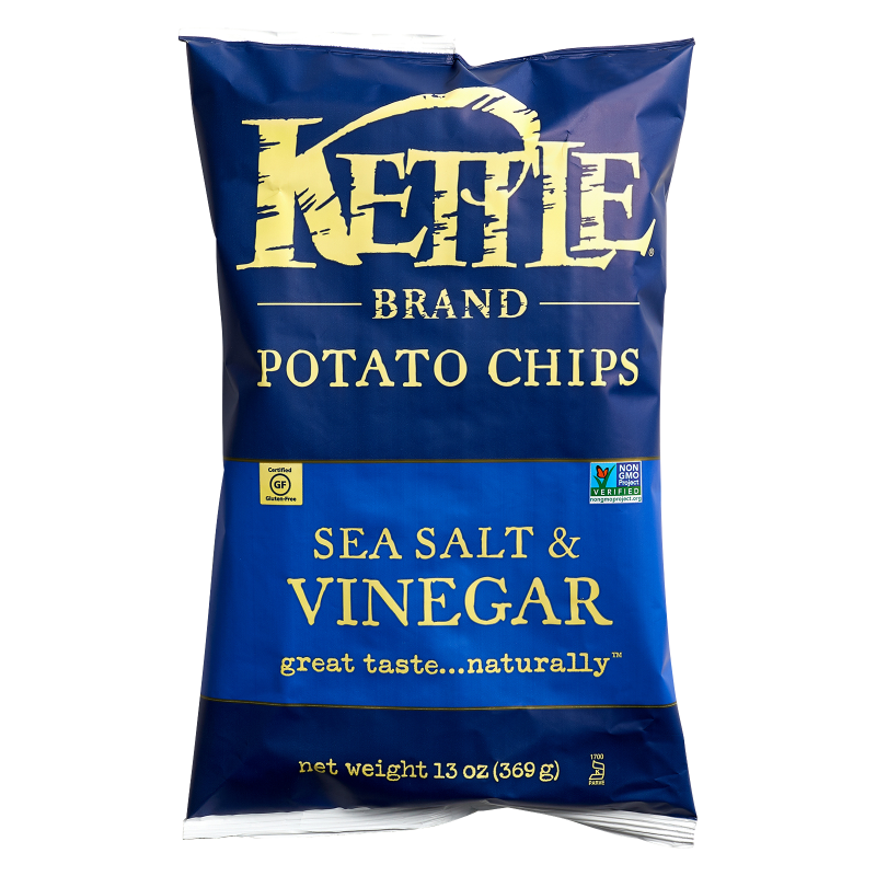 Kettle Brand Sea Salt & Vinegar Potato Chips 13oz