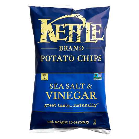 Kettle Brand Sea Salt & Vinegar Potato Chips 13oz