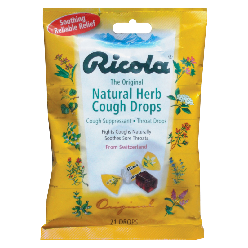 Ricola Original Natural Herb Cough Drops 21ct