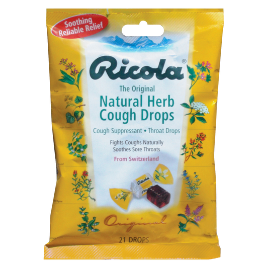 Ricola Original Natural Herb Cough Drops 21ct