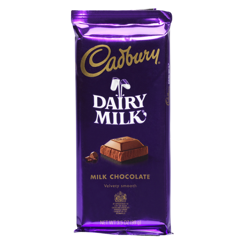 Cadbury Dairy Milk Chocolate Bar 3.5oz