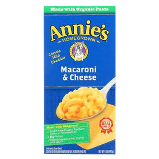 Annie's Homegrown Classic Cheddar Macaroni & Cheese 6oz