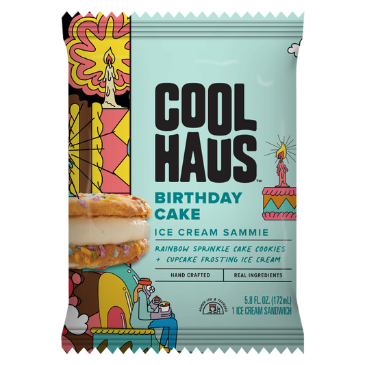 Coolhaus Birthday Cake Ice Cream Sandwich 5.8oz