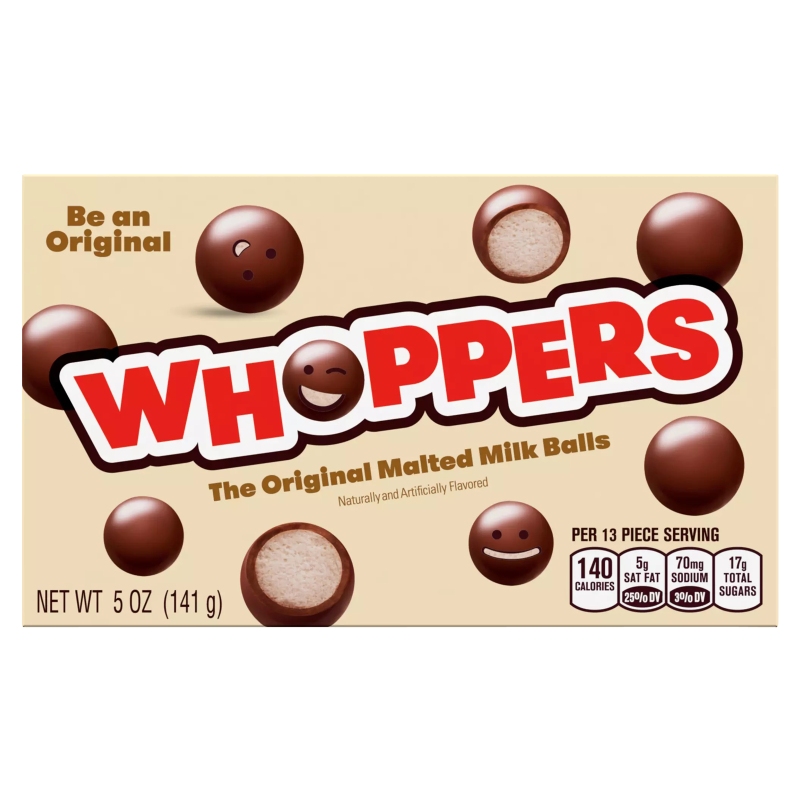 Whoppers Milk Chocolate Theater Box 5oz