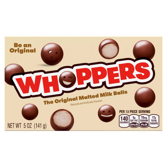 Whoppers Milk Chocolate Theater Box 5oz