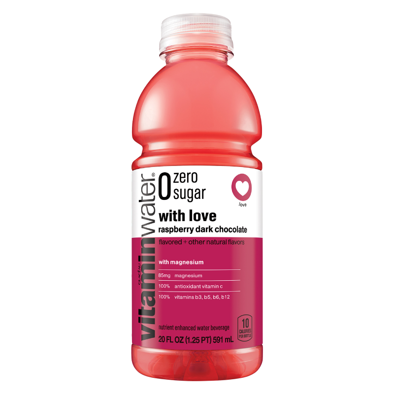 Vitamin Water With Love Zero Sugar 20oz Bottle