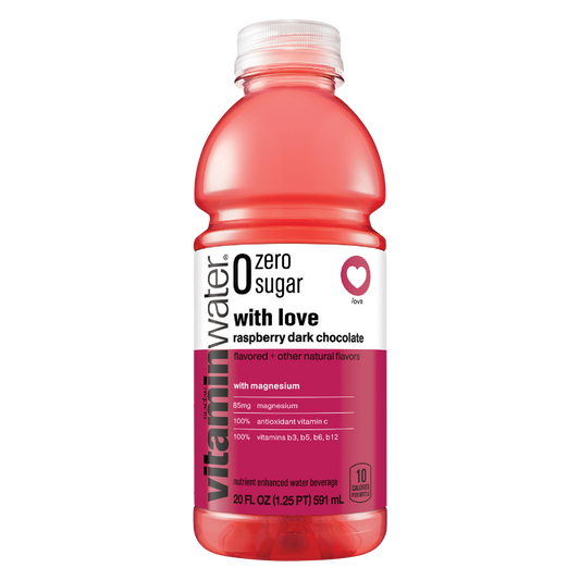 Vitamin Water With Love Zero Sugar 20oz Bottle