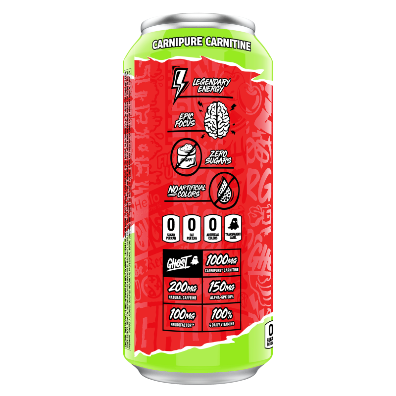 GHOST® Energy Cherry Limeade 16oz Can