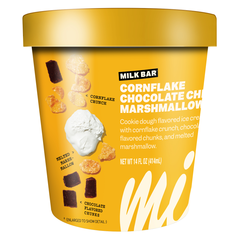 Milk Bar Cornflake Chocolate Chip Marshmallow Ice Cream Pint