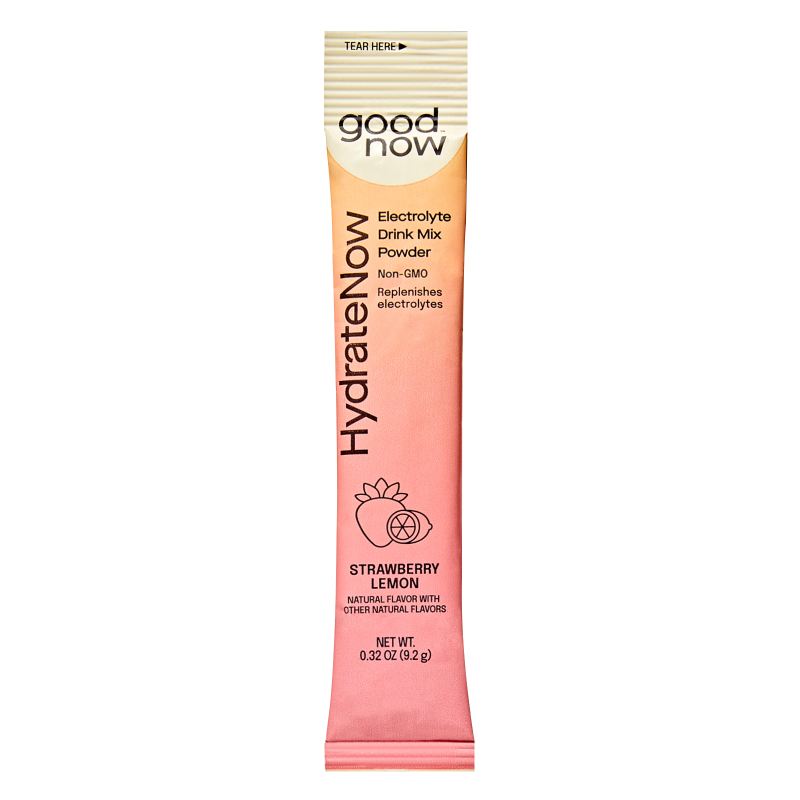 Goodnow Strawberry Lemon Electrolyte Drink Mix Powder