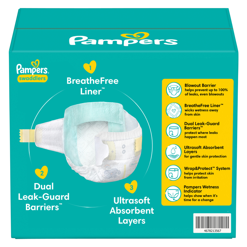 Pampers Swaddlers Size 4 22 ct