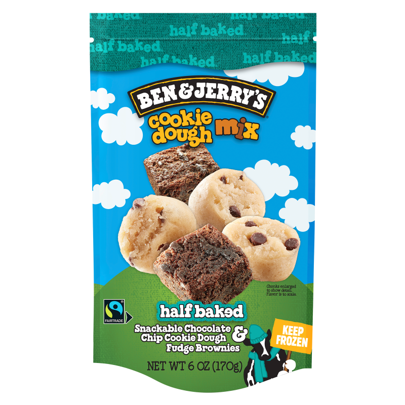 Frozen Half Baked Dough Chunks 6oz