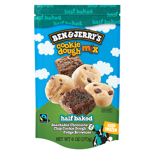 Frozen Half Baked Dough Chunks 6oz