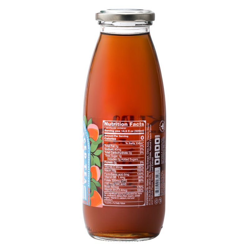 TAKUM Iced Tea Peach 16.8oz