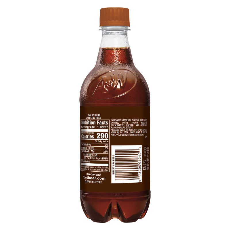 A&W Root Beer 20oz Btl