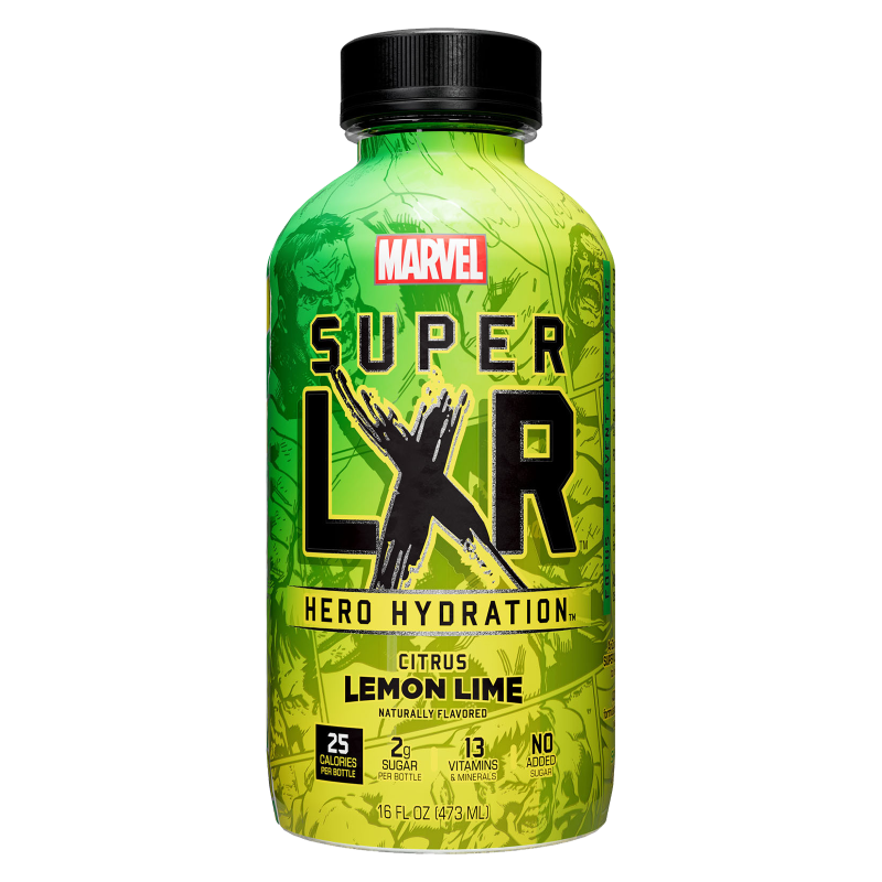 Super LXR Hero Hydration Citrus Lemon Lime 16oz